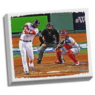 David Ortiz WS Stretched 22x26 Canvas Unsigned