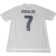 Cristiano Ronaldo signed Real Madrid Home 15/16 Jersey w/ Club World Cup Patch  ()