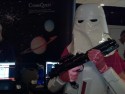 Pink stormtrooper defends the science!