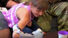 VIDEO: Young Girl Receives a Special Gift
