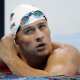 United States' Ryan Lochte checks his time in a men's 4x200-meter freestyle heat during the swimming competitions at the 2016 Summer Olympics, Tuesday, Aug. 9, 2016, in Rio de Janeiro, Brazil. 