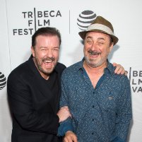 Kevin Pollak and Ricky Gervais