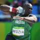 Hard work helped Hackensack native Stephen Mozia make it to the Olympics where he competed in shot put Thursday.