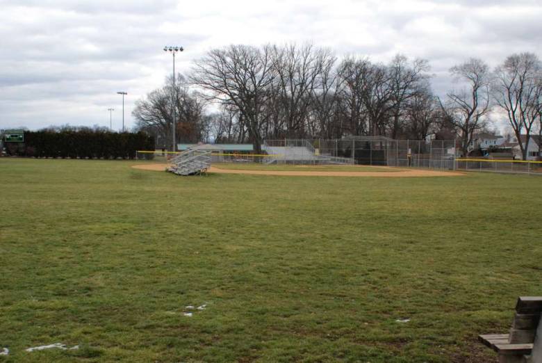 An extensive renovation of the borough's athletic fields is on hold until the officials can hire subcontractors to finish the work. 