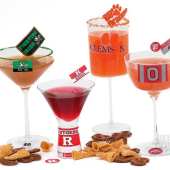 Notre Dame Pick-Me-Up, Rutgers University Scarlet Knight, Clemson Tiger Paw, Ohio State Redeye