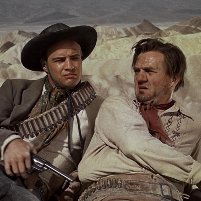 Marlon Brando and Karl Malden in One-Eyed Jacks (1961)