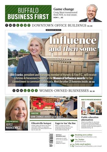 Buffalo Business First current Weekly Edition