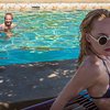 Ralph Fiennes and Dakota Johnson in A Bigger Splash (2015)