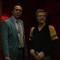 Nicolas Cage and Willem Dafoe in Dog Eat Dog (2016)