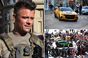 Josh Duhamel at the filming of Transformers in Newcastle City Centre