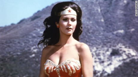 Wonder Woman, as she appeared in the 1970s TV show starring Lynda Carter.