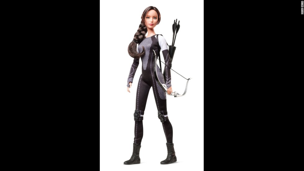 &quot;Hunger Games&quot; heroine Katniss Everdeen is ready to fight for her supper with her ubiquidous bow and arrow. Everdeen, created by Suzanne Collins for her young adult book series, has become a symbol of empowerment for girls -- some of whom say they&#39;ve &lt;a href=&quot;http://www.cnn.com/2012/12/27/showbiz/archery-pop-culture-2012/&quot;&gt;taken up archery&lt;/a&gt; in emulation of the character. 