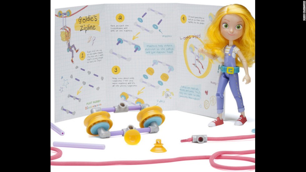 Goldie, the new action figure from GoldieBlox, loves invention, engineering and adventure. The toy company&#39;s latest effort at girl-empowerment through retail, Goldie aims to break the mold of princess-worship and oversexualization of female action figures. 