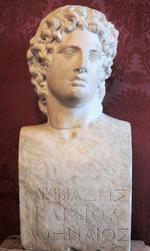 Bust of Alcibiades. Musei Capitolini, Roma (Italy). Photo Jona Lendering.