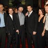 Gerard Butler, Lena Headey, Frank Miller, Rodrigo Santoro, Zack Snyder, and David Wenham at 300 (2006)