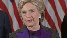 WATCH: Hillary Clinton's concession speech