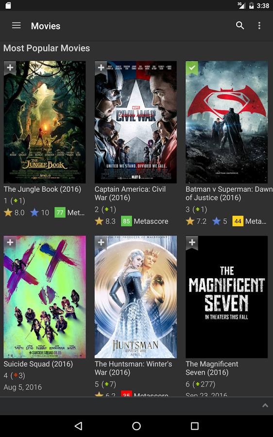   IMDb Movies & TV– skärmdump 