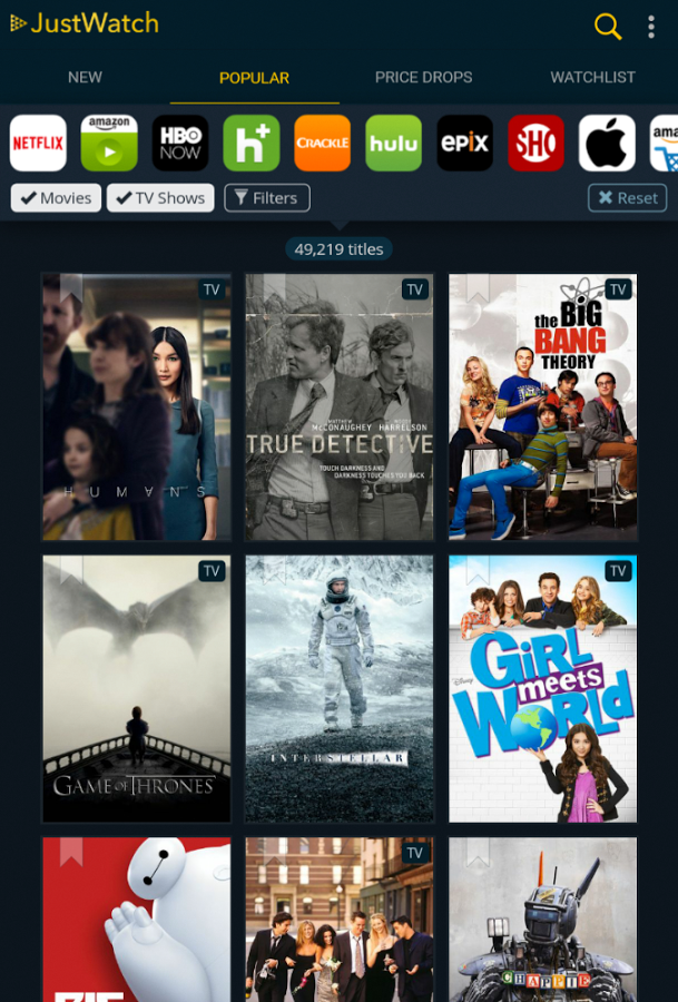    JustWatch - Movies & TV Shows- screenshot  