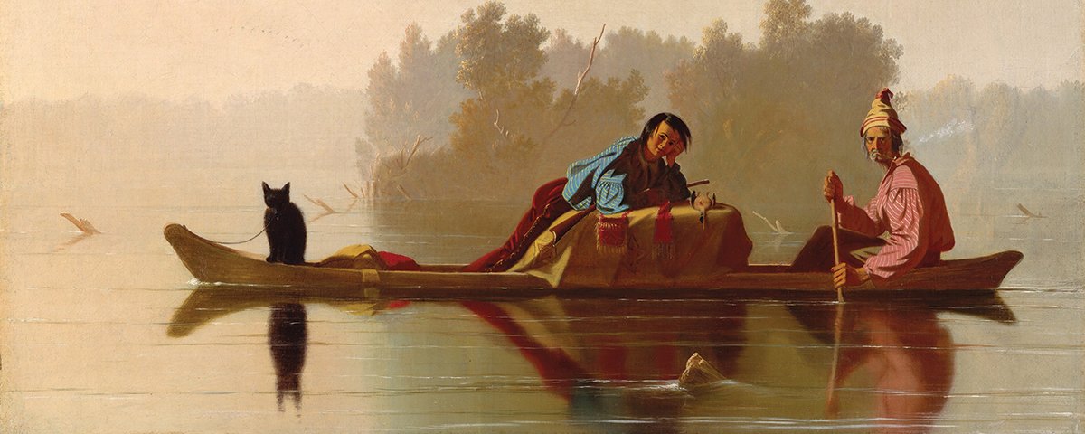 George Caleb Bingham's 1845 oil “Fur Traders Descending the Missouri" paints a rather romantic picture of what was more often a hardscrabble life on the unforgiving frontier. Fur trapper and trader Charles Larpenteur's life was illustrative of the trials experienced by such men.