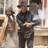 Denzel Washington and Gianni Biasetti Jr. in The Magnificent Seven (2016)