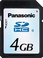 Panasonic SD cards, to 20 MB/sec, 16 GB coming
