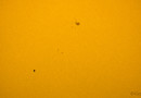 Tranzyt Merkurego na tle Słońca
