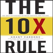 The 10X Rule: The Only Difference Between Success and Failure Audiobook by Grant Cardone Narrated by Grant Cardone