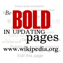 Be bold in updating page
