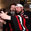 Kevin Smith and Nick Offerman