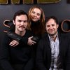 Nicholas Hoult, Danny Strong, and Zoey Deutch