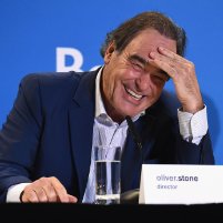 Oliver Stone at an event for Snowden (2016)