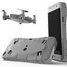 Selfly pocket-sized camera drone snaps to a smartphone when not in use