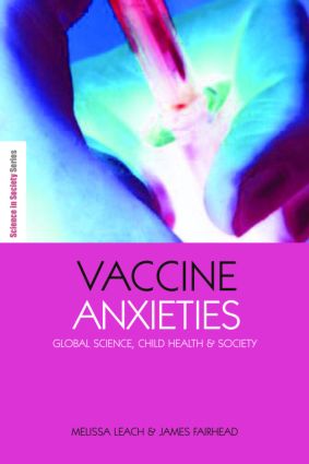 Vaccine Anxieties (Paperback) book cover