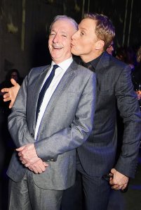 Anthony Daniels and Alan Tudyk at an event for Rogue One (2016)