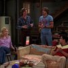 Ashton Kutcher, Wilmer Valderrama, Josh Meyers, and Laura Prepon in That '70s Show (1998)