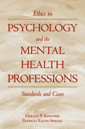 Ethics in Psychology and the Mental Health Professions: Standards and Cases, Edition 3