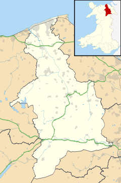 Llandegla is located in Denbighshire