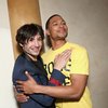 Ezra Miller and Ray Fisher