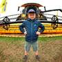 Tomas Bolger, age 8 from New Ross, Co. Wexford pictured at the National Ploughing Championships. Pic. Robbie Reynolds