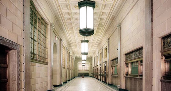 Hallway from the Department of Justice