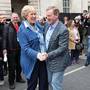Custom House Dublin: Cruinniú na Cásca, a new national day of culture and creativity. Pic shows An Taoiseach Enda Kenny, T.D. and Minister Heather Humphreys T.D. ,as they enjoyed some of the cultural events taking place in the city. Pic Maxwells Dublin.
 