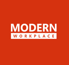 Modern Workplace logo, register to watch the latest episode of the Modern Workplace webcast series