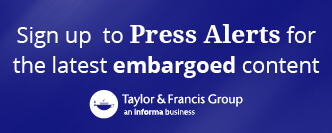 An image with text 'Sign up to Press Alerts for the latest embargoed content'