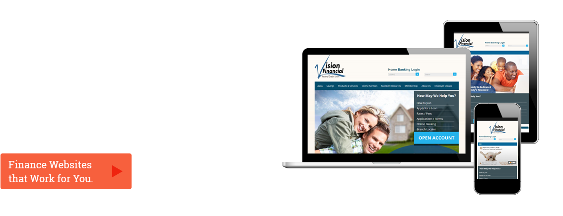 Secure and Functional Financial Websites