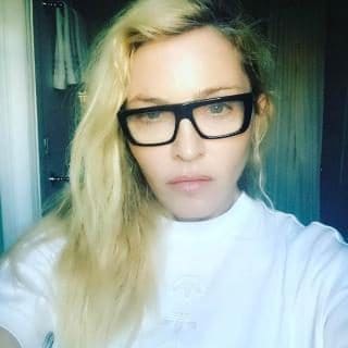 Madonna takes to Instagram make-up free with 'ratchet' hair