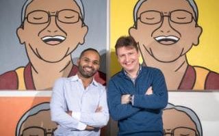 Jaidev Janardana, Chief Operating Officer, and Giles Andrews. Co-founder & Executive Chairman of Peer to peer lending company Zopa