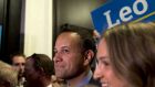 Fine Gael TD for Dublin West Leo Varadkar’s meteoric rise is partly the result of avoiding contentious decisions in favour of popular rhetoric. Photograph: Paulo Nunes dos Santos/AFP/Getty Images