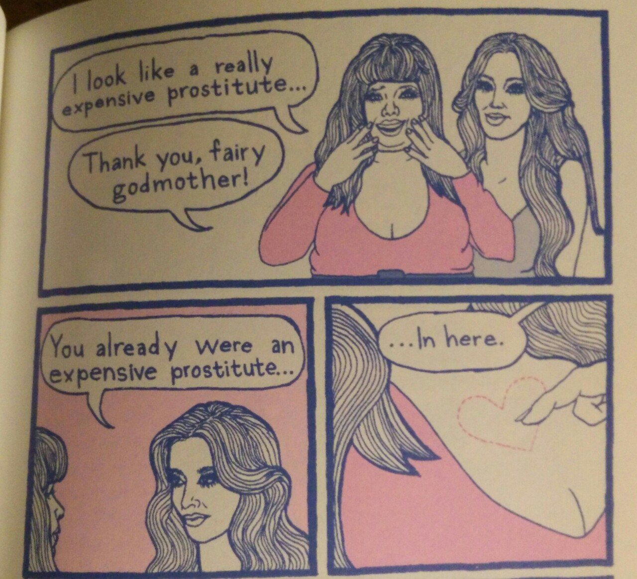 Best panels I read this weekend courtesy of Someone Please Have Sex With Me by Gina Wynbrandt.