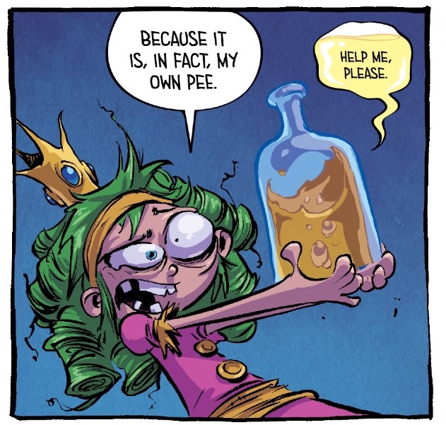 Best panel Ive read today courtesy of I Hate Fairyland #6 by Skottie Young (@skottieyoung​) and Jean-Francois Beaulieu.