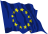 Flag of Europe waving.svg
